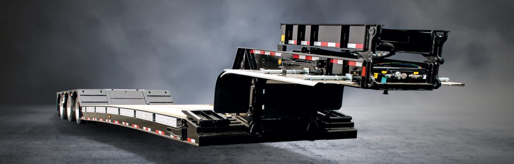 Hydraulic Detachable Gooseneck Ag - BWS RGN Double Drops Trailers
